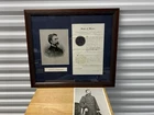 Antique 1870 Civil War General Joshua L.Chamberlain Signed Maine Document +1/1