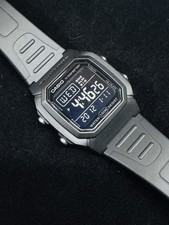Casio W-800H Digital Watch 10 Year Battery 100M Water Resistant Black
