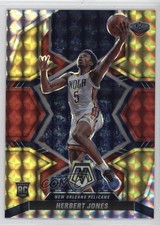 2021 Mosaic Rookies Choice Fusion Red & Yellow Prizm /88 Herbert Jones #231 0x5i