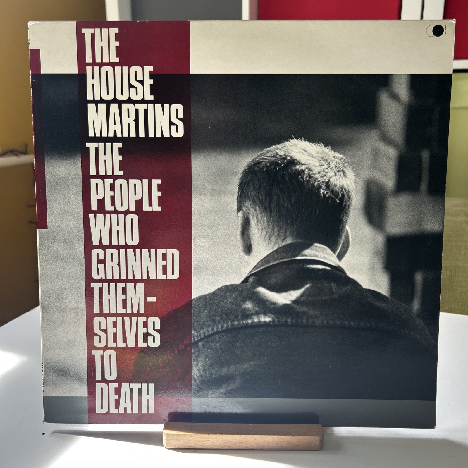 THE HOUSEMARTINS the people who grinned themselves to death vinyl  1987 EX/EX