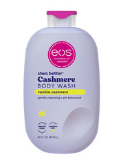 eos Shea Better Cashmere Body Wash, Vanilla Cashmere, Moisturizing,16 fl oz