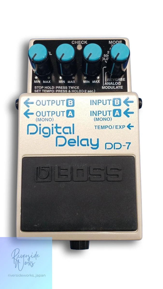 BOSS BD-2 DD-7 中古セット　Blues d Delay Boss BD-2 Blues Driver Overdrive and Distortion Pedal
