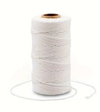 Bobine cordelette (coton) diam 1mm (100 mètres) - Neuf