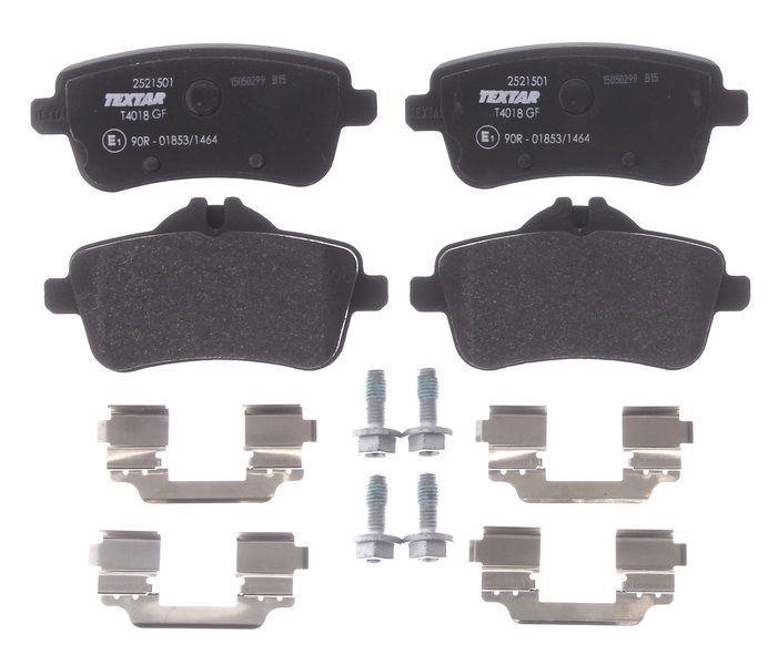 Plaquettes de frein TEXTAR 2521501 haute performance pour Mercedes GLE 2015