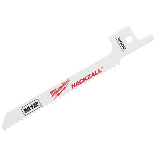 Milwaukee 49-00-5310 M12 Hackzall Blade-Wood Scroll, 5PK