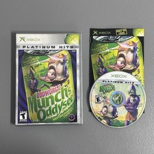 Oddworld: Munch's Oddysee Microsoft Xbox, 2001 CIB Complete Mint Disc