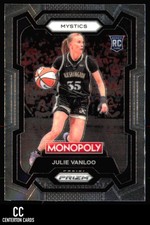 2024 Panini Prizm Monopoly WNBA #34 Julie Vanloo RC Washington Mystics