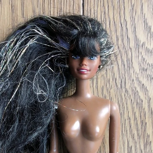 Vintage Barbie Splash N Color Colour Christie African American Doll 1996 90’s