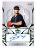 2024 Leaf Trinity Chase Petty, Cincinnati Reds (6/25) Clear Auto Green Foil
