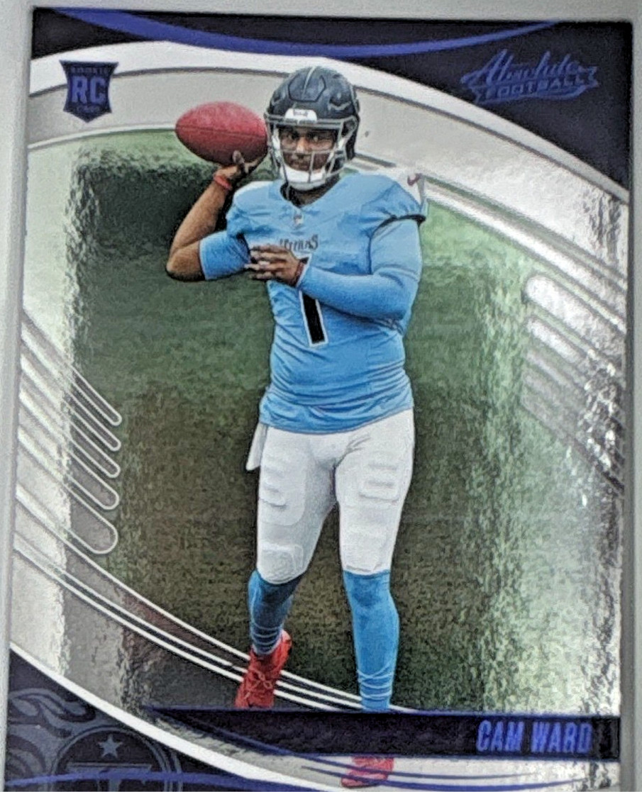 Cam Ward RC Rookie - Panini 2025 Absolute Purple #111 Tennessee Titans NFL