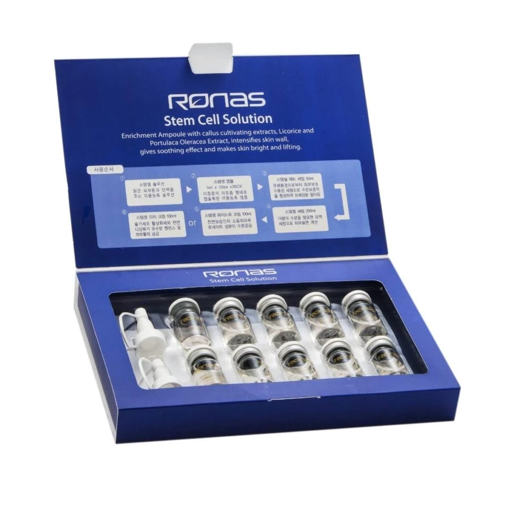 Ronas Stem Cell Solution Stem Cell Ampoule 5ml X 10 Bottles