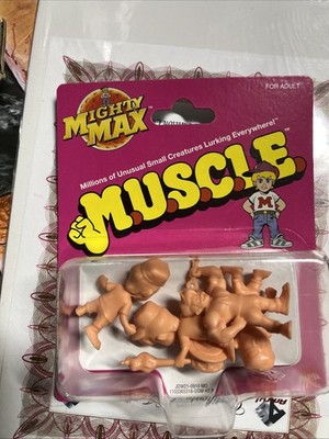 Mighty Max M.U.S.C.L.E  Exclusive MUSCLE Collectors Figure Set - Mattel-READ