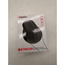 Meetion BTM010R Wireless Ergonomic Vertical Mouse 2.4GHz Bluetooth Rechargeable