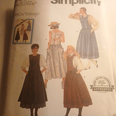 Simplicity Women s Vintage Reproduction Jumper Sewing Pattern S3048