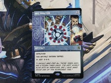 Arc Reactor (Borderless) 310 Rare Marvel Super Heroes Magic: The Gathering NM