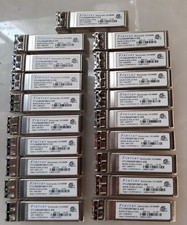 Lot of 19 Finisar FTLF8529P3BCV-EM 850NM 16GB SFP Transceivers