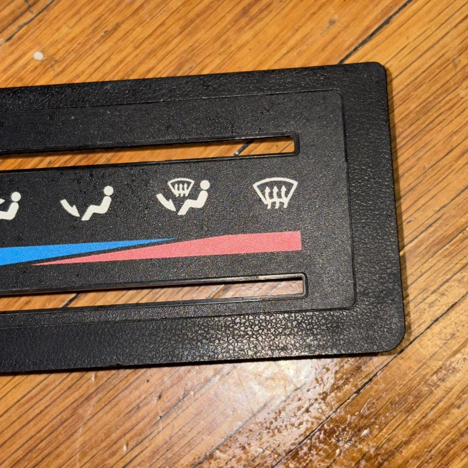 Toyota T100 1992-1998 4Runner HVAC climatización placa frontal bisel de ajuste OEM Foto 4 de 4