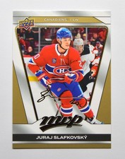 2025-26 Upper Deck MVP Gold Script #52 Juraj Slafkovsky