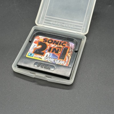 Sonic 2-in-1 Sega Game Gear mit Hülle, ohne Anleitung