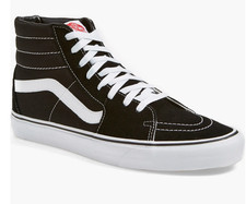 Vans Sk8-Hi Black/Black/White VN000D51B8C Various Sizes