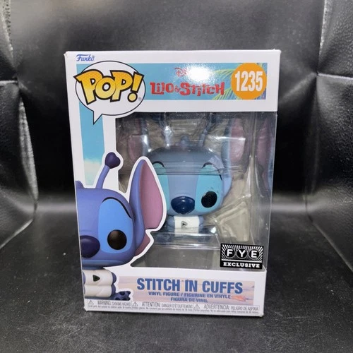 Funko Pop! Disney Lilo & Stitch Stitch in Cuffs #1235 Special Ed with Protector