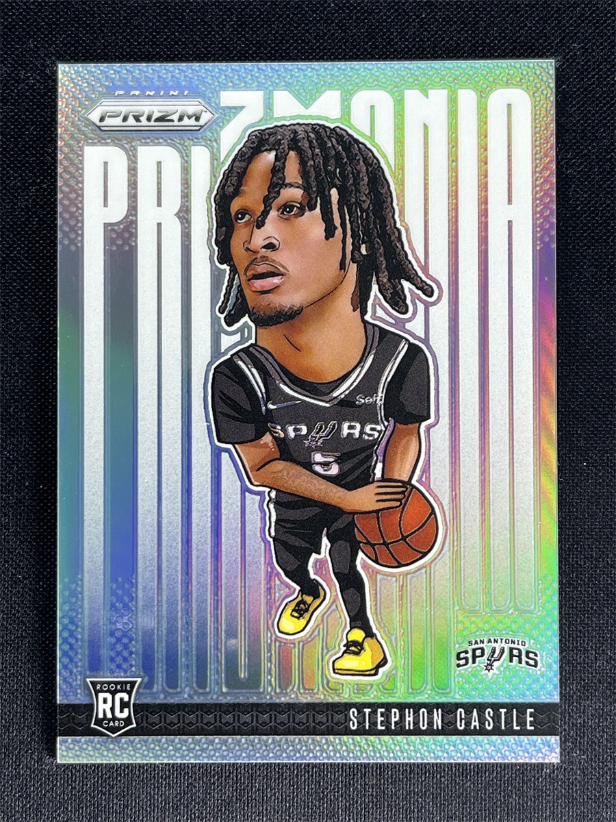 2024-25 Panini Prizm Stephon Castle #13 Silver Prizmania Rookie RC Case Hit SSP