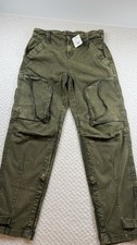 Free People We The Free Can't Compare Slouch Pants XS Olive Green Cargo Pants