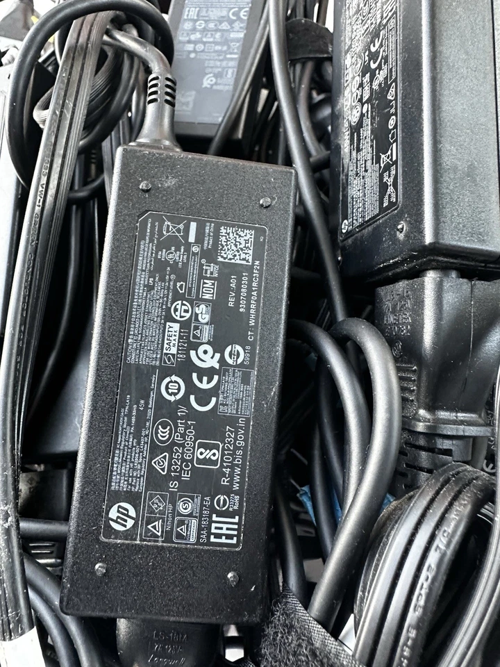 28 Pcs Genuine HP 45W USB-C Laptop Charger AC  Adapter - Image 2 of 4