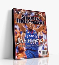 Kansas Autograph SI Canvas - Mario Chalmers - Return to Glory