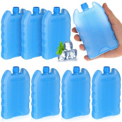 Ice Packs for Cooler 8Pcs Reusable Ice Pack for Conditioner Portable Blocks f...