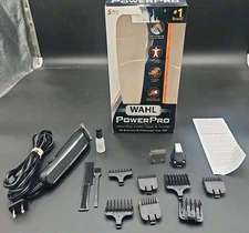 Pre Owned Wahl Power Pro Heavy Duty Piece Corded Clipper Trimmer & Detailer