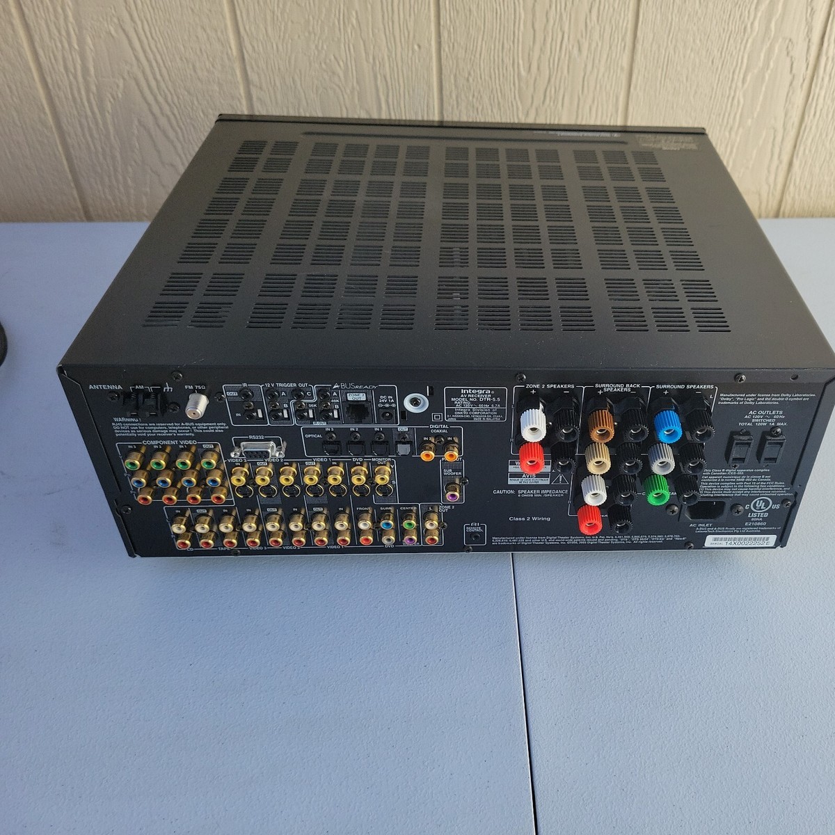 Onkyo Integra DTR-5.5 - 7.1 Home Theater Receiver For Parts Or