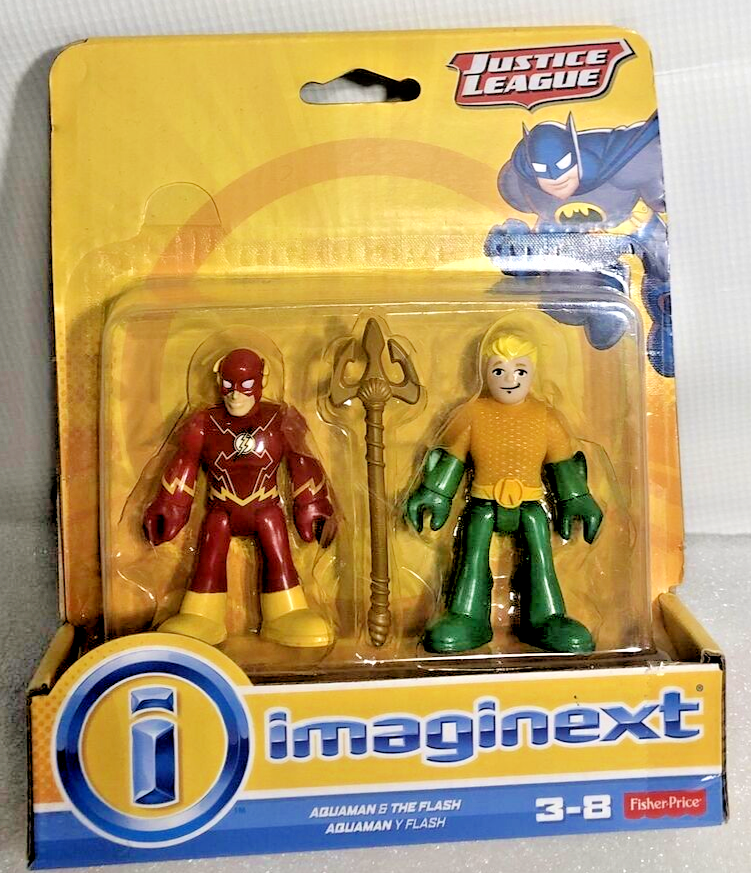 Fisher Price Imaginext DCJustice League Super Friends Flash and Aquaman