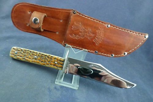 Vintage Case Tested XX Bradford Hunting Knife with Sheath # 2 - Picture 18 of 19