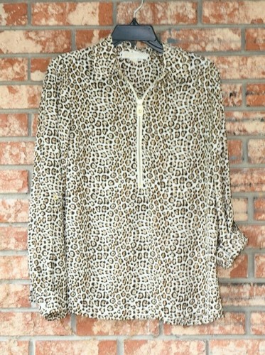 MICHAEL Michael Kors Animal Print Long 