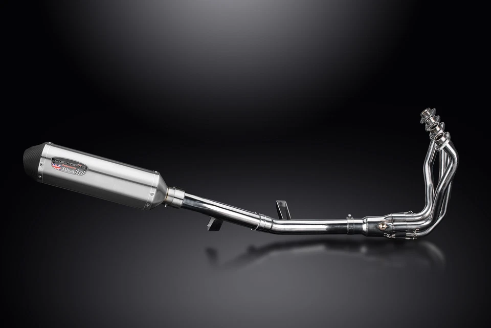 Silenciador de aço inoxidável Kawasaki 1000 LT Versys 2015-2018 exaustão total 4-1 13,5" XOval - Imagem 4 de 4