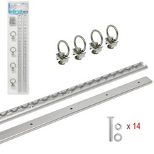 Zurrschienen 20tl Alu Airlineschiene 60cm Ankerschiene Zurrösen Ladungssicherung