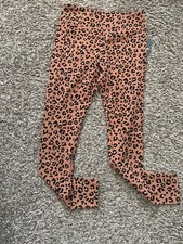 Wild Fable Women's High-Waisted Classic Leggings, Brown Leopard Print, M