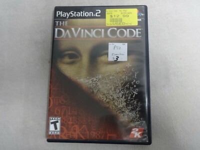 The Davinci Code Sony Playstation 2 PS2 Game Complete Free Ship
