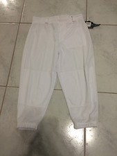 Easton White Youth Pro Pull-Up Baseball Pants Youth XL