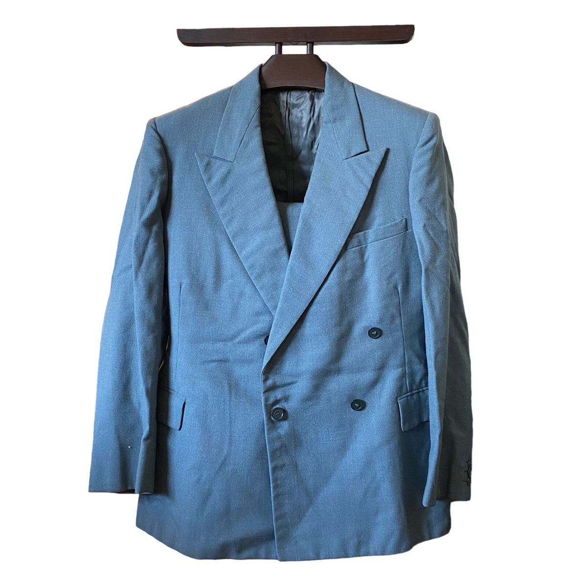 Burton double breasted best sale suit
