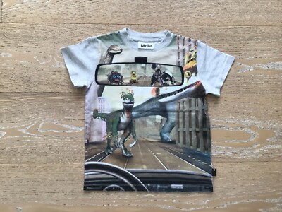 Molo T-Shirt, Grau/Bunt, Gr. 110, neuwertig  !