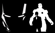 Iron Man Helmet Tony Stark Iron Man Two White Vinyl Decals Car Truck Window