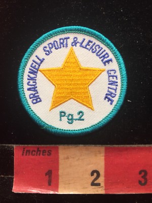 Advertising Patch Star Pg. 2 BRACKWELL SPORT & LEISURE CENTRE 872