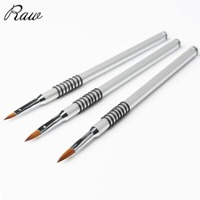 Nail Art Acrylic Brush Kolinsky Sable Designer 3D Gel Manicure Beauty Art Tools 