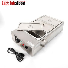 Commercial Electric Chocolate Tempering Machine 12kg Melter Maker 3 Melting Pot