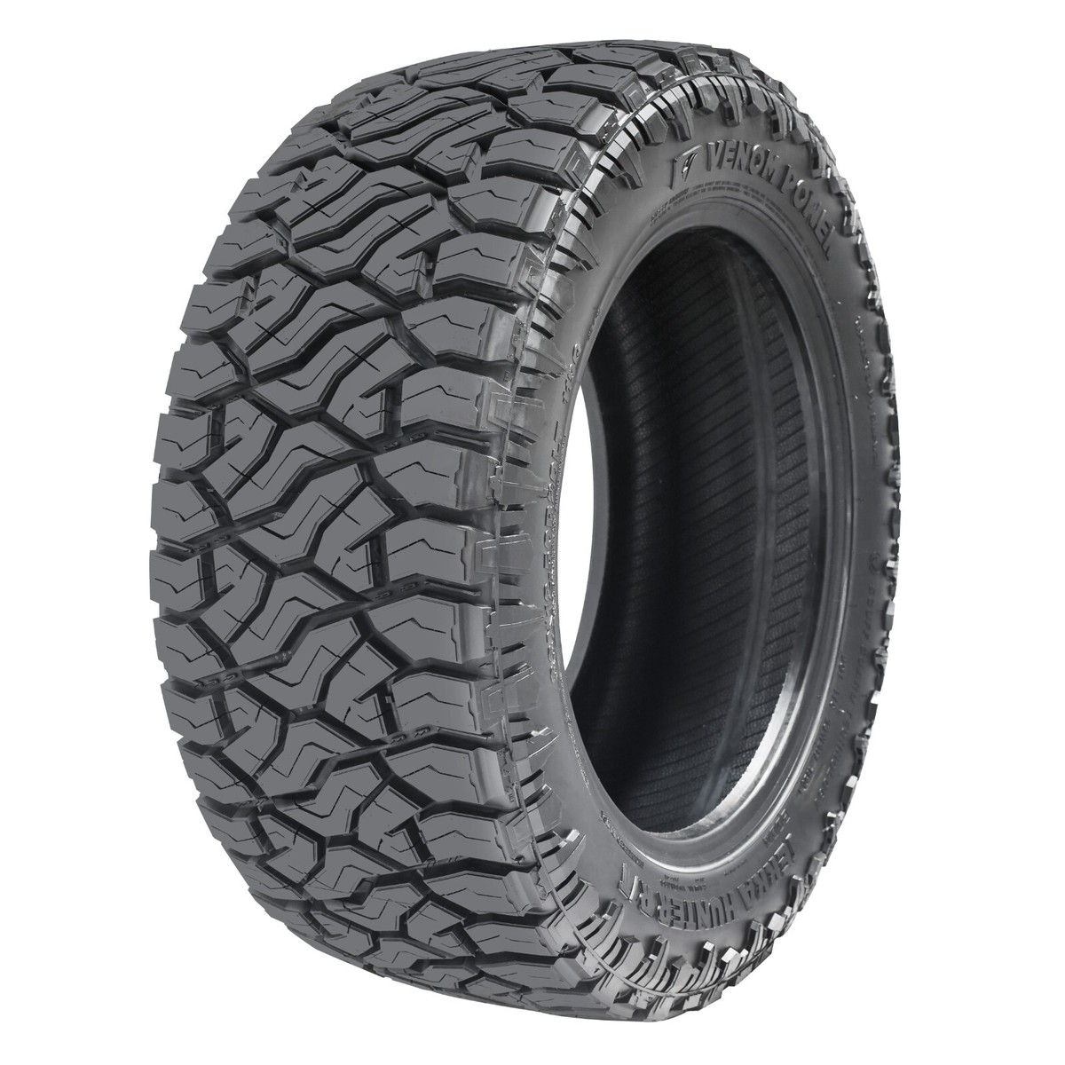 4 NEW 33X12.50R22 Venom Terra Hunter R/T+ 33 12.50 22 AT/ MT Tires