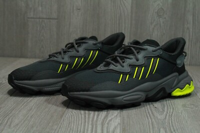 New Adidas Ozweego TR Gray Semi Solar Yellow Mens Trainers shoes