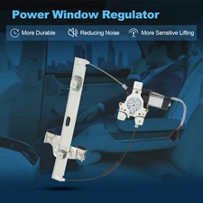 For Hummer H2 2003-2009 Rear Driver Side Window Regulator & Motor Assembly