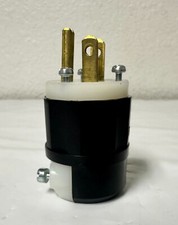 LEVITON 171-5266-C, 2-Pole 3-Wire Grounding Plug